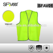 reflective safety fluorescent vest with AS/NZS 1906 certificate